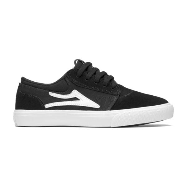 【Kids】Lakai Griffin Black/White Suede