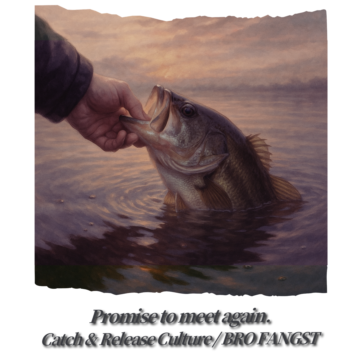 再会の約束 / Promise to Meet Again 100 Years of Catch & Release Culture ドライTシャツ