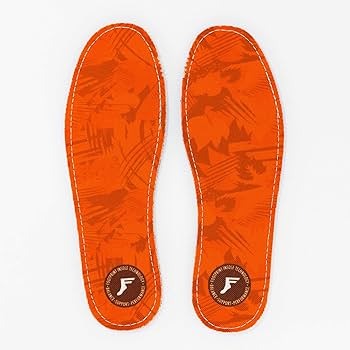 FP INSOLE FLAT INSOLES RED CAMO CUTTING TYPE 【FLAT 5mm】
