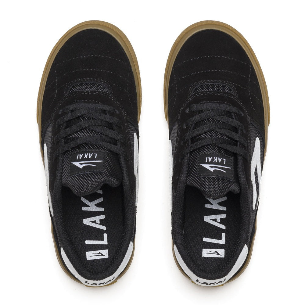 【Kids】Lakai Cambridge Black/Gum Suede