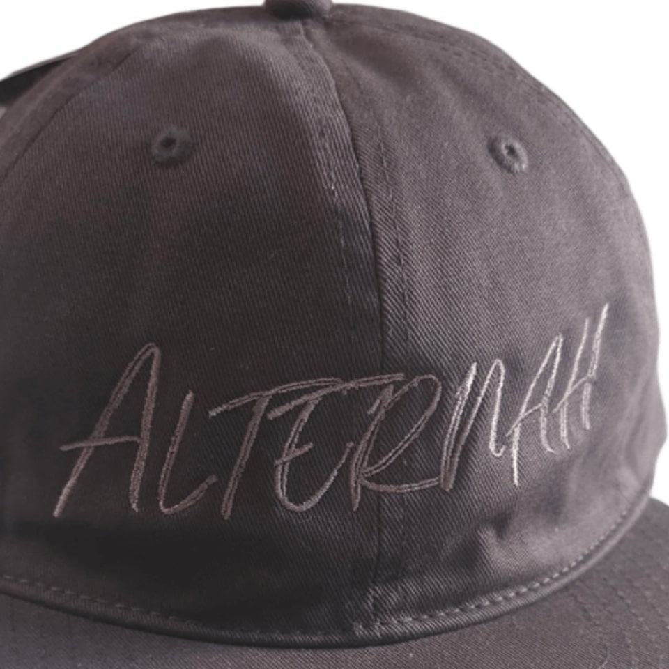 Alternah 6-Panel Cap (Charcoal)