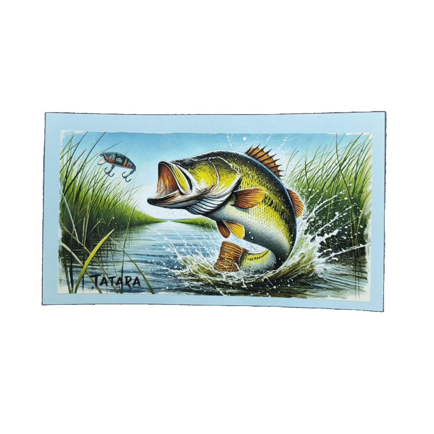 BRO FANGST 多々良沼 Local Edition Sticker( 120x64mm)