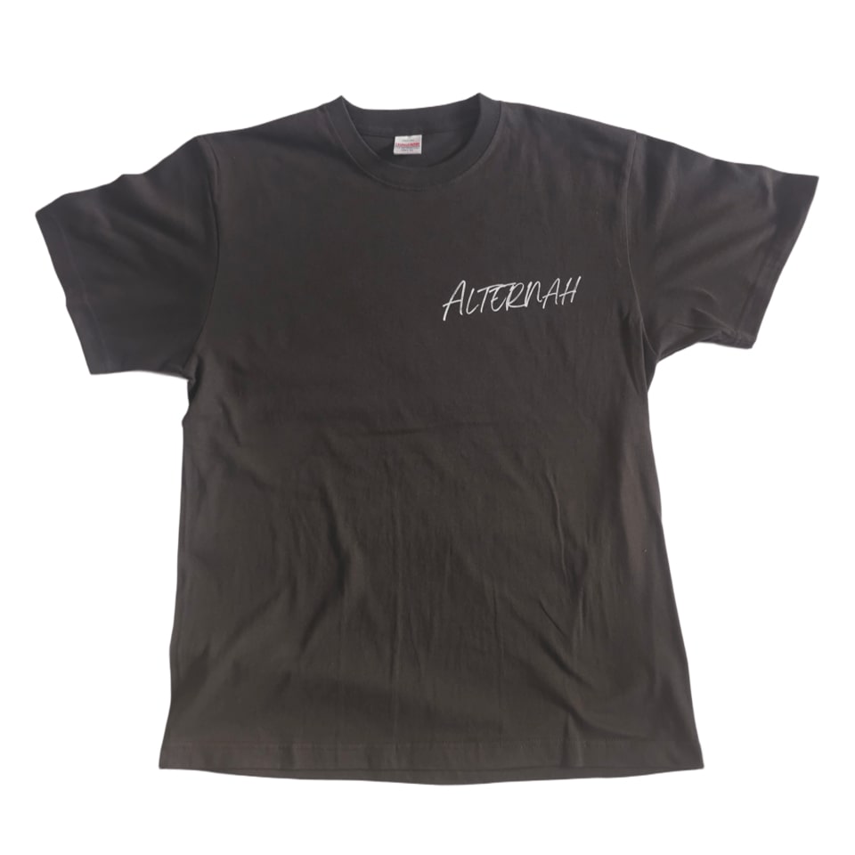 Alternah skate co dog tee (sumi)