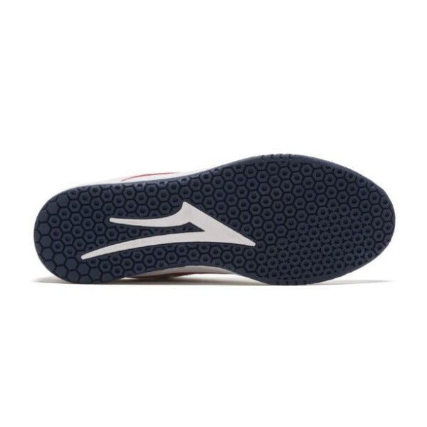 LAKAI ATLANTIC WHITE/NAVY SUEDE