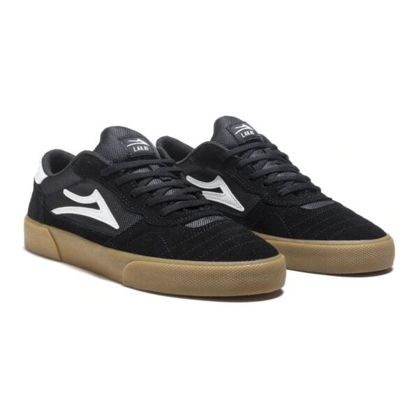 LAKAI CAMBRIDGE BLACK/GUM SUEDE