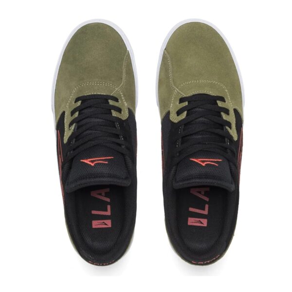 LAKAI CARDIFF OLIVE/BLACK SUEDE