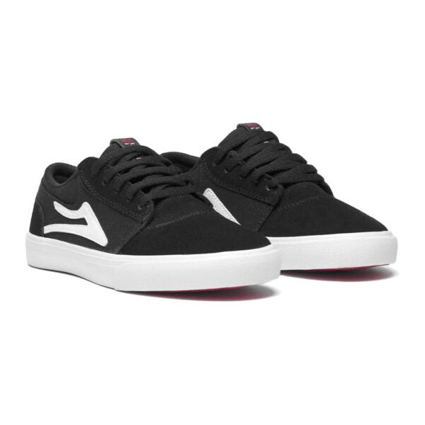 【Kids】Lakai Griffin Black/White Suede
