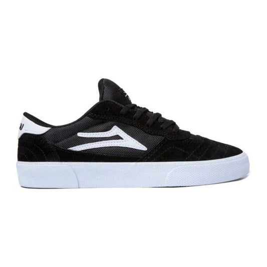 LAKAI CAMBRIDGE BLACK/WHITE SUEDE