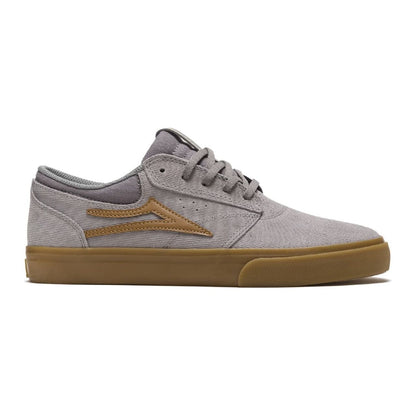 LAKAI GRIFFIN GREY/GUM CORD SUEDE