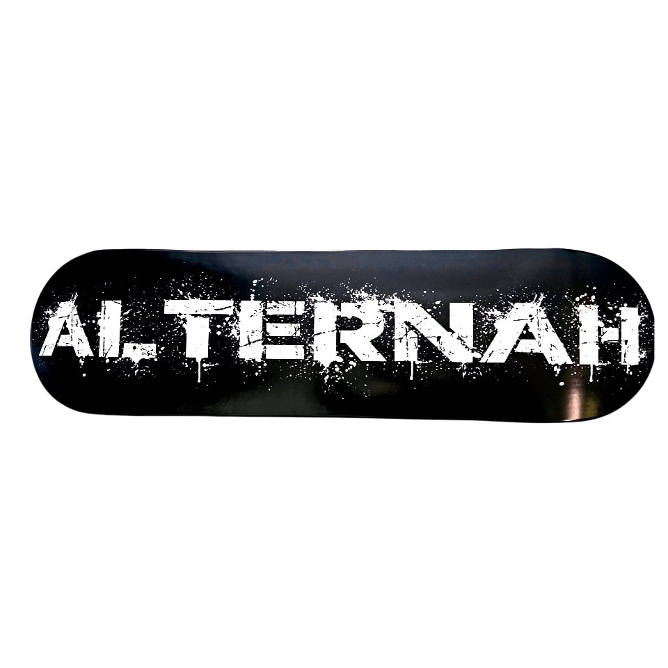 Alternah Black Logo Board(Deep Concave)