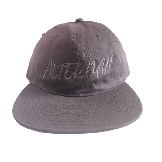 Alternah 6-Panel Cap (Charcoal)