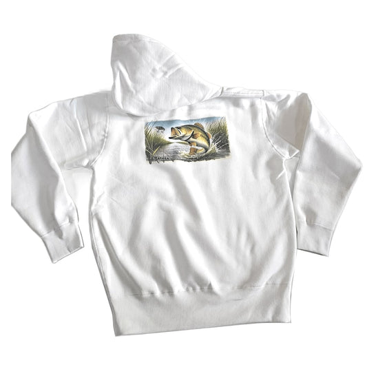 BRO FANGST 多々良沼 Local Edition Hoody (White)