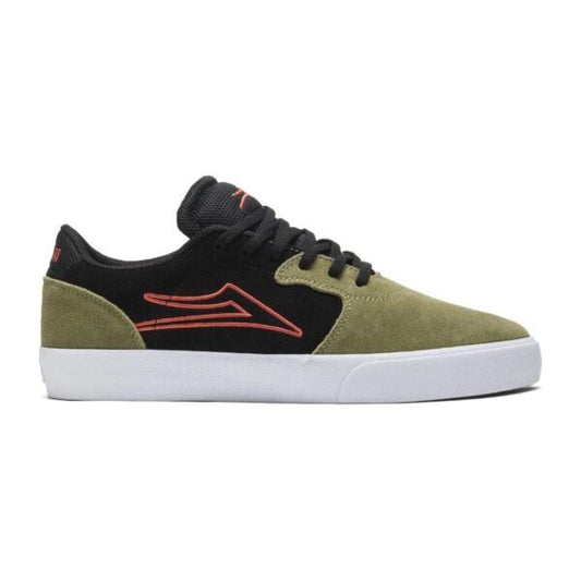 LAKAI CARDIFF OLIVE/BLACK SUEDE