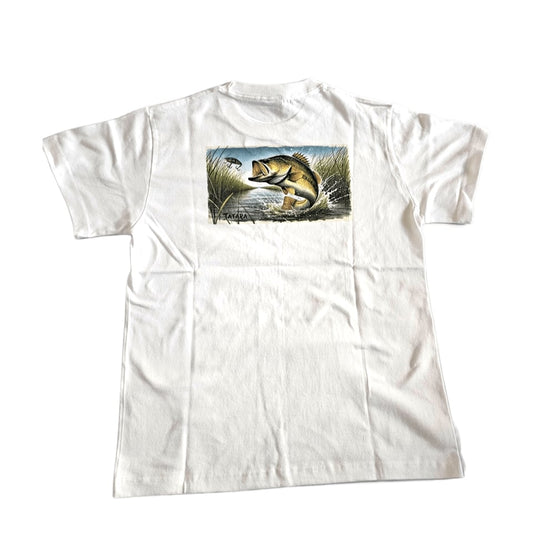 BRO FANGST  多々良沼 Local Edition Tee (White)