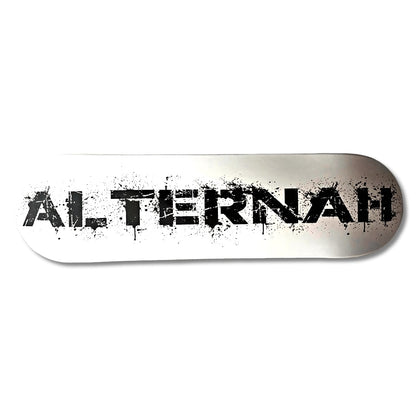 Alternah White Logo Board(Mellow Concave)